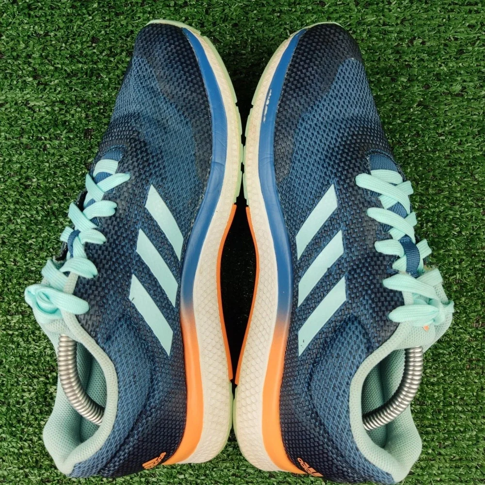 Adidas Running Shoes Womens‎ 6.5 Blue Mana Bounce B39023 Athletic Sneakers